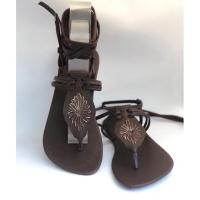 ราคา รองเท้าพันขา พันข้อ สายหนังแท้ รองเท้าเชือก (17713626778)