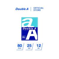 ราคา Double A สมุดรายงานขนาด A4 หนา 80 แกรม 25 แผ่น จำหน่าย 12 เล่ม (13911497612)