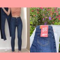 ราคา รหัส3002 กางเกงยีนส์ทรงเดฟ กางเกงขาเดฟ สีเข้ม ป้ายxoxo (19624188511)