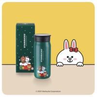 ราคา Starbucks x LINE friends_brown and friends tumbler 12oz. (15916347596)