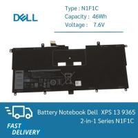ราคา ( ส่งฟรี ประกัน 1 ปี ) Dell Battery Notebook แบตเตอรี่ Dell XPS 13 9365 2-in-1 Series NNF1C (40256020214)