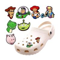 ราคา CROCS เข็มกลัด PVC ลายการ์ตูน Toy Story FZL115 อุปกรณ์เสริม สําหรับตกแต่งรองเท้า (16593230157)