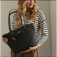 ราคา RADLEY กระเป๋าโท้ท ผู้หญิง PENTON MEWS MEDIUM ZIP TOP BLACK (19851250645)