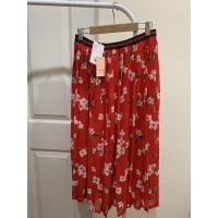 ราคา Nano universe กระโปรงพลีทลายดอก ผ้าชีฟองฝรั่งเศส ไซส์M (23200234203)