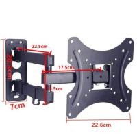 ราคา Taffia TV Bracket LCD LED Monitor 22kg Telescopic Bracket VESA Wall Mount Tilt Swivel 200x200 17 26 32 37 40 42 นิ้ว X-200 แผงแบน (41453816586)