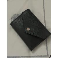 ราคา กระเป๋า LV ใส่แบงค์ เหรียญได้ สีดำหนังลายไม้ ของแท้100% (29622224071)