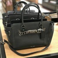 ราคา แท้!!Coach กระเป๋า swagger รุ่น BLAKE CARRYALL 25 COACH F31525 ขนาด12 นิ้ว (1791425296)