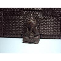 ราคา พระปิดตาหล่อโบราณ เนื้อเก่าถึงยุค พระปิดตาหลังยันต์ยุ่งเนื้อโลหะ ไม่ทราบที่ (17525517699)