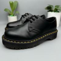 ราคา Sz.37 Dr.Martens 1461 BEX BlackSmooth มือสองของแท้100% รองเท้าหนังOxfordสีดำ (28969099750)