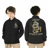 ราคา เสื้อแจ็คเก็ตเด็ก DRAGON | CHILDRENS COACH JACKET เสื้อแจ็คเก็ต Paraut สําหรับเด็ก 5 ปี | เสื้อแจ็คเก็ตเด็ก อายุ 5 - 12 ปี | เสื้อแจ็คเก็ตเด็กผู้ชาย | เสื้อแจ็คเก็ตเด็กผู้หญิง UNISEX (20966347785)