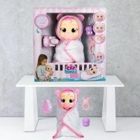 ราคา Cry Babies Newborn Coney Interactive Baby Doll with 20+ Baby Sounds and Interactive Bracelet ของแท้%% (26578799334)