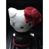 ราคา ลิขสิทธิ์แท้ เฮลโล คิตตี้ หุ้มเกียร์กระปุกรถยนต์ หุ้มเกียร์ธรรมดา สีขาวดำ Hello Kitty Manual Round-Head Gear Cover (7000149610)