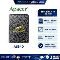 ราคา APACER AS340 PANTHER SSD SATA III 120GB 240GB 480GB เอสเอสดี รับประกัน 3 ปี (26566870138)