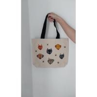 ราคา กระเป๋าโท้ตเพ้นท์ลายแฮนด์เมด (42752697834)