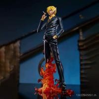 ราคา One Piece Sanji รูปปีศาจสไตล์ฟุต C2 Sanji Luffy One Piece GK รุ่นอินเทรนด์เล่นตกแต่ง (43758496429)