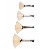 ราคา Winsor & Newton winton hog bristle long handle fan brush I พู่กันขนหมูสำหรับสีน้ำมันและสีอะคริลิกแบบพัด (21075861380)