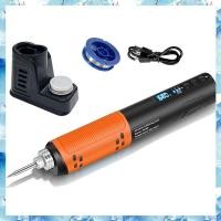 ราคา [ ] หัวแร้งไฟฟ้าไร้สาย USB แบบพกพา LED จอแสดงผลดิจิตอลปากกาบัดกรีเครื่องมือเหล็กบัดกรีแบบชาร์จไฟได้ (29934373692)