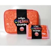 ราคา โปรแพคคู่ กล่องดินสอ+กระเป๋าตังค์ รุ่นเปลี่ยนสี smiggle ของแท้จากออสเตรเลีย (2233303317)