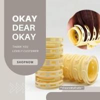 ราคา พร้อมส่งHair curling roll with clip | โรลม้วนผมหน้าม้า ม้วนลอนผม โดนความร้อนได้วัสดุอย่างดี (29776548938)
