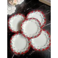 ราคา Set 5 จานขนม Kenzo Flower Paris (29451721370)