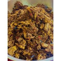 ราคา ไตปลาแห้ง ไตปลาแห้งสำเร็จรูป แกงไตปลาแห้ง 500กรัม (25905194225)