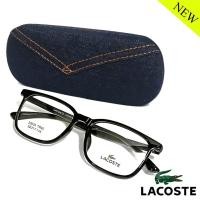 ราคา แว่นตา Fashion LACOSTE รุ่น 23004 กรอบแว่นตา + เลนส์กรองแสง blueblock กรอบแว่นสำหรับตัดเลนส์ แว่นวินเทจ กรอบเต็ม glass (29120251477)