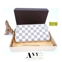 ราคา กระเป๋าสตางค์ Louis Vuitton ZIPPY WALLET Damier Azur Canvas (1434131041)