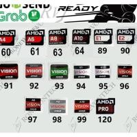 ราคา Amd E1 E2 A4 A6 A8 A10 Vision Premium Pro สติ๊กเกอร์โลโก้ (14307233566)