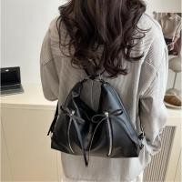 ราคา FS รุ่นใหม่ กระเป๋าสะพายข้าง PU สะพายหลัง มีซิป ใบใหญ่ จุของได้เยอะ พร้อมส่ง (26329711376)