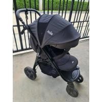 ราคา JOIE รถเข็นเด็ก รุ่น Litetrax 4 DLX สีดำ มือสอง (29656382917)