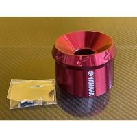 ราคา ฝาครอบปลายท่อ (YAMAHA) สำหรับรถรุ่น YAMAHA MIO ไฟ2ตา สีแดง (14446657837)