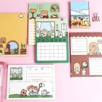 ราคา <พร้อมส่ง> กระดาษโน๊ต ลายการ์ตูน Cartoon Note Pad เล็ก/ใหญ่ กระดาษจด เมมโม สมุดโน๊ต โน๊ต (12140590927)