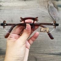 ราคา แว่นตาวินเทจ กรอบแว่นตา แว่นเก่าเก็บยุค 90S รุ่น One Design กรอบทรงรี เลนส์ใส วินเทจแท้ หายากและไม่มีผลิตอีกแล้ว (3656543051)