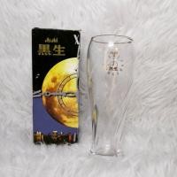 ราคา แก้วขอบปากทอง Boxset Asahi Beer โลโก้เข็มนาฬิกา (1649024780)