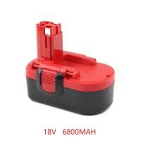 ราคา LEFEIYI For Bosch 18V 6800mAh BAT025 BAT189 Rechargeable Battery Ni-CD Power Tools Bateria For Drill GSB 18 VE-2, PSR (28588110552)