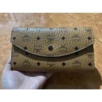 ราคา กระเป๋าสตางค์ มือ2 MCM หนังแท้ ใบกลาง 7 นิ้ว(ไม่ใช้แบรนด์แท้ งาน1:1) (22109580540)