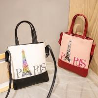 ราคา กระเป๋าสะพายไหล่ ทรงโท้ท ประดับเลื่อม ลายตัวอักษร หอไอเฟล ขนาดเล็ก สไตล์เกาหลี ญี่ปุ่น สําหรับนักเรียน (17070404402)