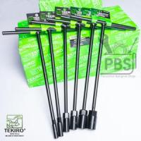 ราคา ประแจ Tekiro T-Type / ประแจถุงเท้า T สีดํา 13 มม. T Key Bolt เครื่องมือเปิดใหม่ (42905778702)