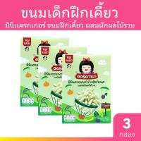 ราคา [แพ็ค3ชิ้น] Organeh มินิเเครกเกอร์ ขนมฝึกเคี้ยว ขนมเด็ก ผสมผักผลไม้รวม บรรจุ 4 ซอง 1 กล่อง ออร์กาเนะ (25728681110)
