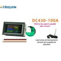 ราคา Aideepen DC4-30V 10/50/100A โวลต์มิเตอร์ แอมมิเตอร์ ดิจิทัล พลังงานวัตต์ Kwh มิเตอร์วัดอุณหภูมิ (21183580916)