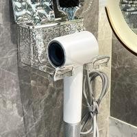 ราคา XiaLaiDaที่แขวนไดร์เป่าผม ที่ติดผนังไม่ต้องเจาะ ชั้นวางไดร์เป่าผม แขวนไดร์เป่าผม (27437680550)