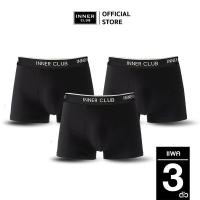 ราคา INNERCLUB บ๊อกเซอร์ชาย รุ่น Air Active V.2 (แพค 3 ตัว) สีดำล้วน M-XXL กางเกงในชาย ระบายอากาศ ไม่อับชื้น (23418676311)