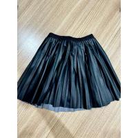 ราคา H&M กระโปรงหนังจีบรอบ เด็กหญิง (ใหม่ซักเก็บ) (22061318181)