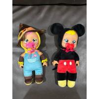 ราคา ตุ๊กตา Cry Babies น่ารักมาก มาในชุด Mickey และ Scarecrow (42508629706)