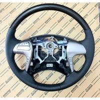 ราคา วงพวงมาลัยโตโยต้า+ปุ่มคอนโทรล Toyota Vigo Champ , Fortuner ปี 05-15 ลายไม้ดำ+หนัง ใหม่แท้ไม่มีแอร์แบค (28585655800)