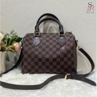 ราคา กระเป๋า LV Speedy 25 Damier หนังแท้ (มือสอง งานลุ้น) (27259075265)