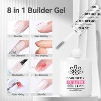 ราคา Born PRETTY 8-in-1 Strong Nail Glue Gel Nail Polish Jelly White Function Gel ความหนาฐานยาง Rhinestone กาว 15ml (29666015255)