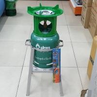 ราคา ถังแก๊สปิคนิค ของใหม่ มือ 1 ยี่ห้อ ปตท.4 กก.จิ๋วแจ๋ว พร้อมหัวเตา 2 in 1 บังลมในตัว และฐานรองถัง ฟรีตัวจุด -ถังเปล่า (2108910523)