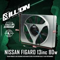 ราคา โครงพัดลมอลูมิเนียม(Nissan Figaro) + พัดลมไฟฟ้า Billion ขนาด 13 นิ้ว 80W (ใบตรง) (27931853128)