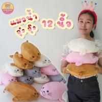 ราคา ส่งตรงจากโรงงาน!! แมวน้ำ อุ๋งอุ๋ง ไซส์มินิ 12 นิ้ว ผ้าขนเรียบ แบบน่ารัก ตัวอ้วน มีให้เลือกหลายสี (29106896857)